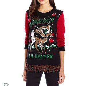 Santa’s Lil Helper Ugly Christmas Sweater